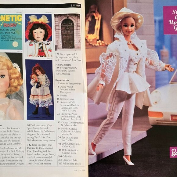 Doll Reader Magazine July 1994 Treasures From The Franklin Mint - Picture 2 of 4